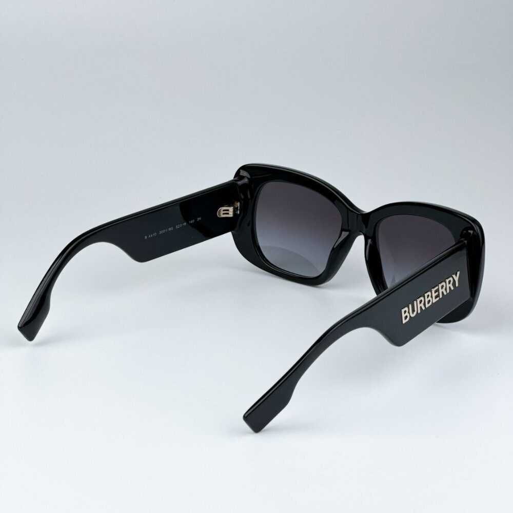 Burberry BE4410 4038F2 BRAND NEW Sunglasses Black Dark Grey Women - Picture 5 of 10